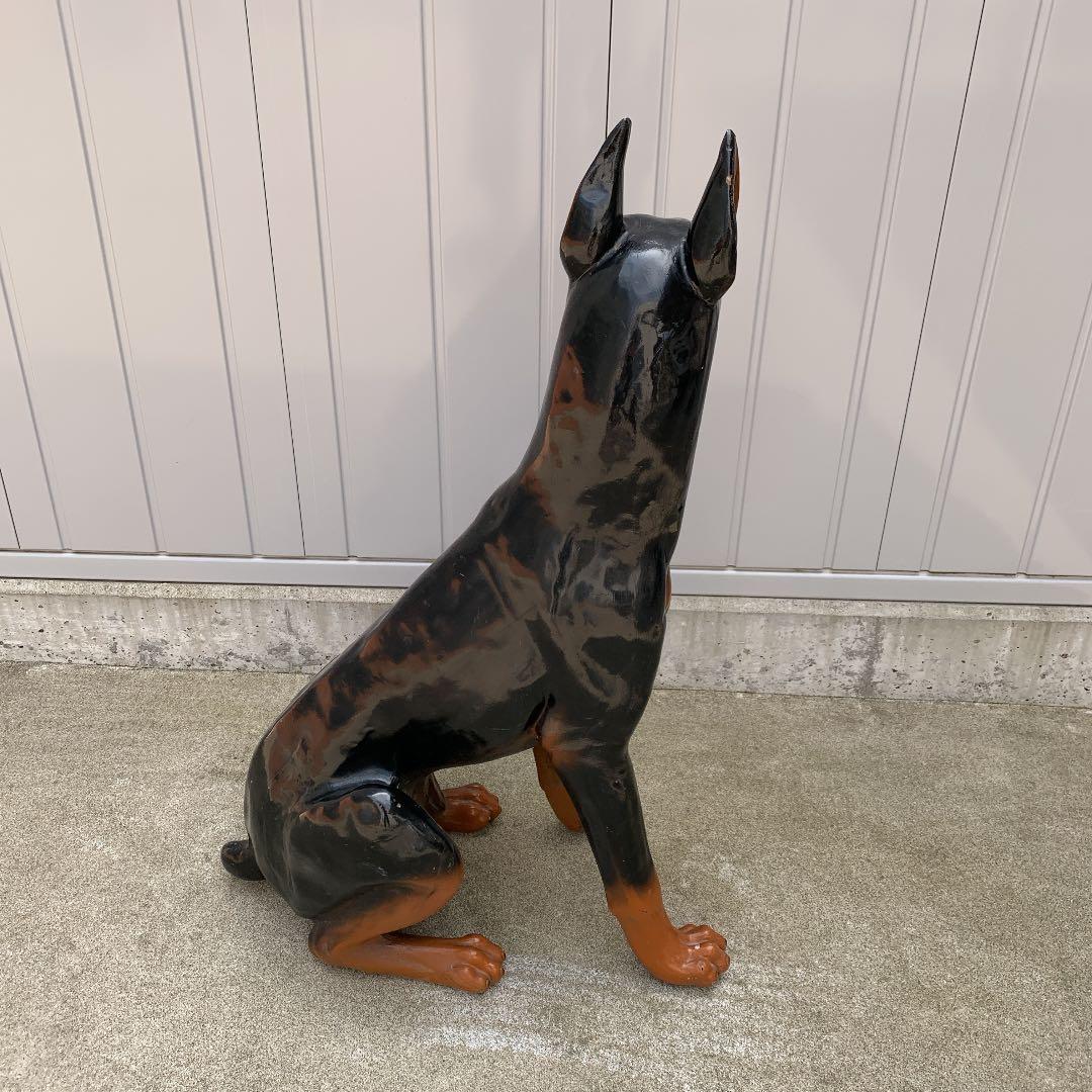 ドーベルマン置き物