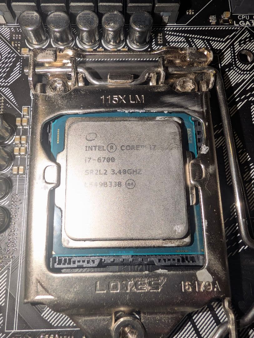 ASUS Z170 DELUXE マザボ+Intel i7 6700 (中古品)