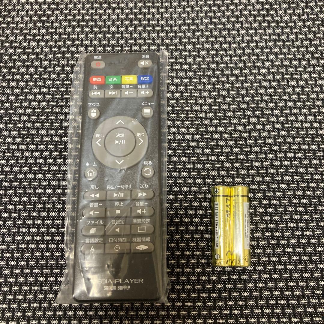 【中古】サンワダイレクト 4K対応メディアプレーヤー　400-MEDI023