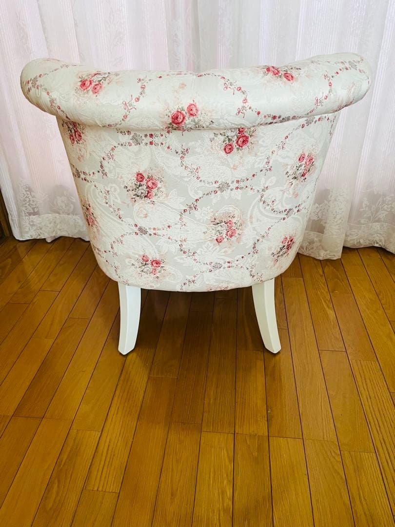 ちゃい　ラムズゲイト 花柄1人掛けソファ