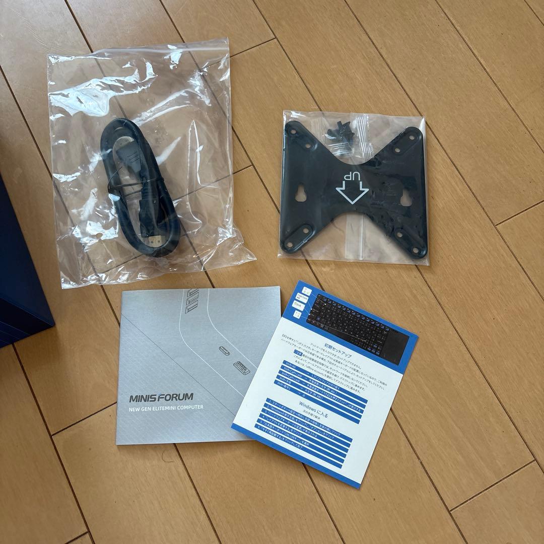ミニPC MINISFORUM EliteMini TH80 Core i7-11800H