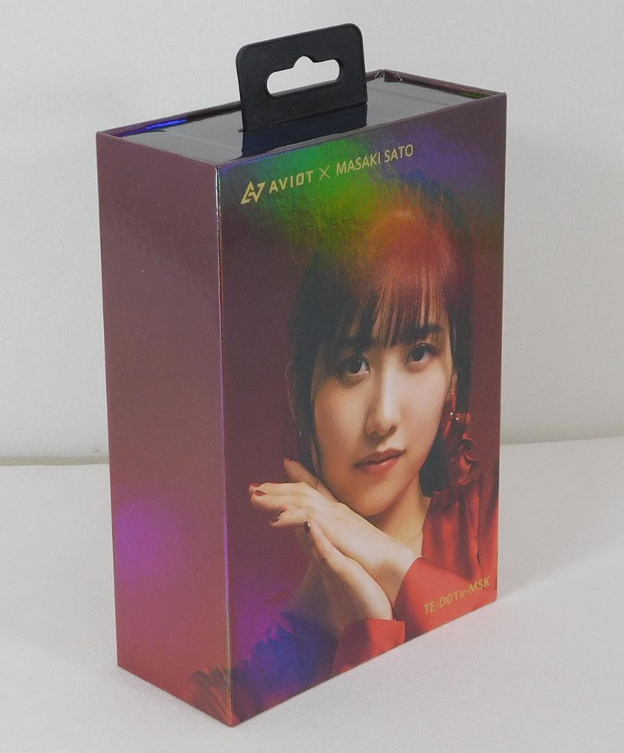 AVIOT×佐藤優樹コラボモデル 完全ワイヤレスイヤホン TE-D01v-MSK