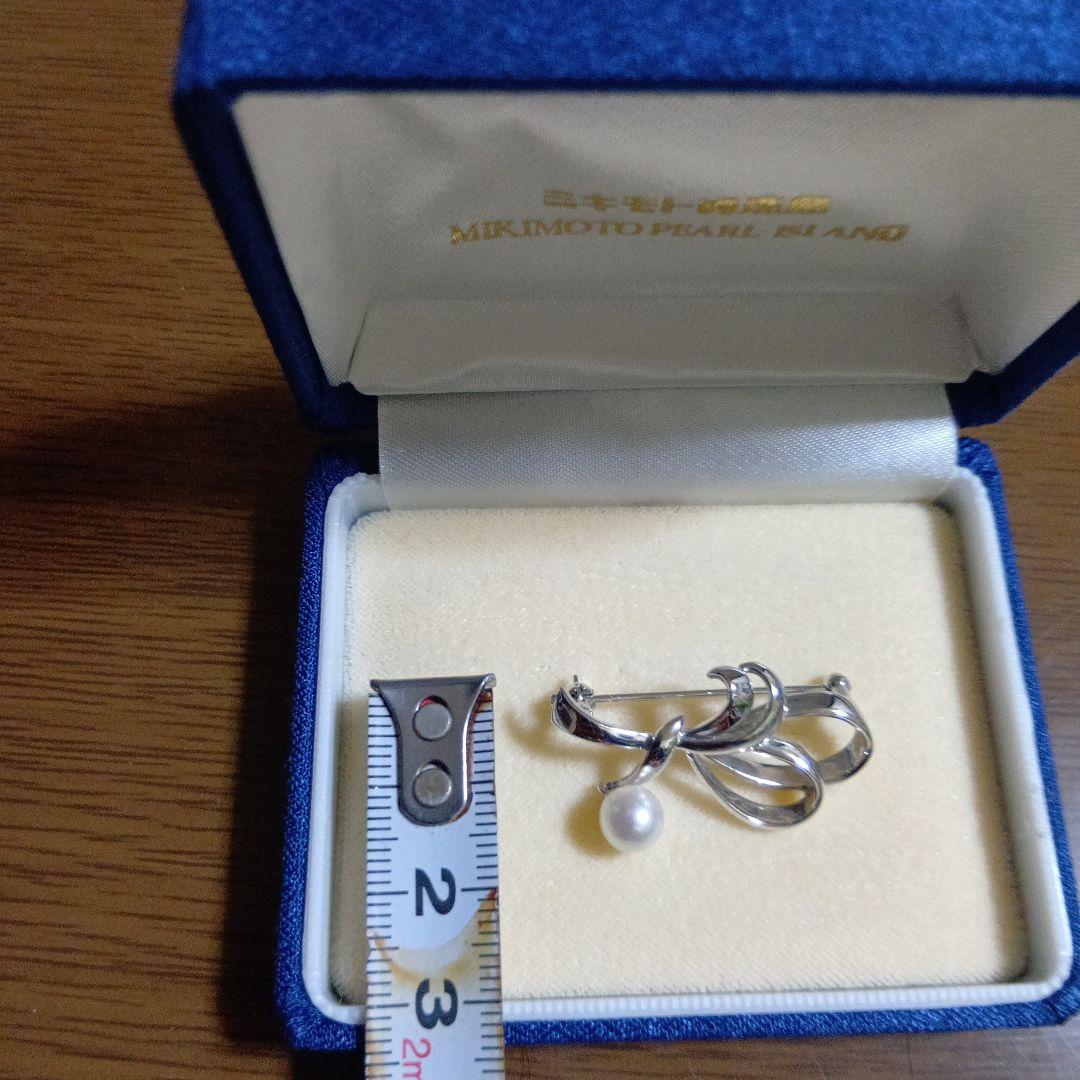 美品♥Mikimoto 本真珠 ブローチケース付きコメントから10%引きします