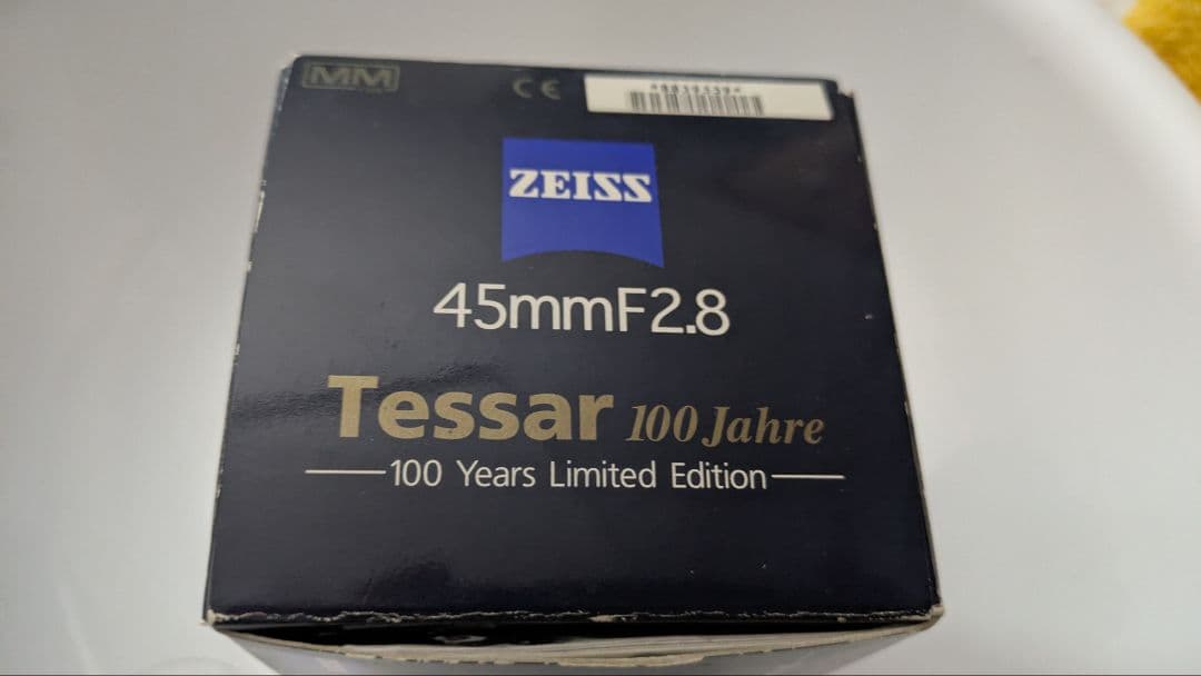 コンタックス Tessar 2.8/45 レンズ100周年モデル