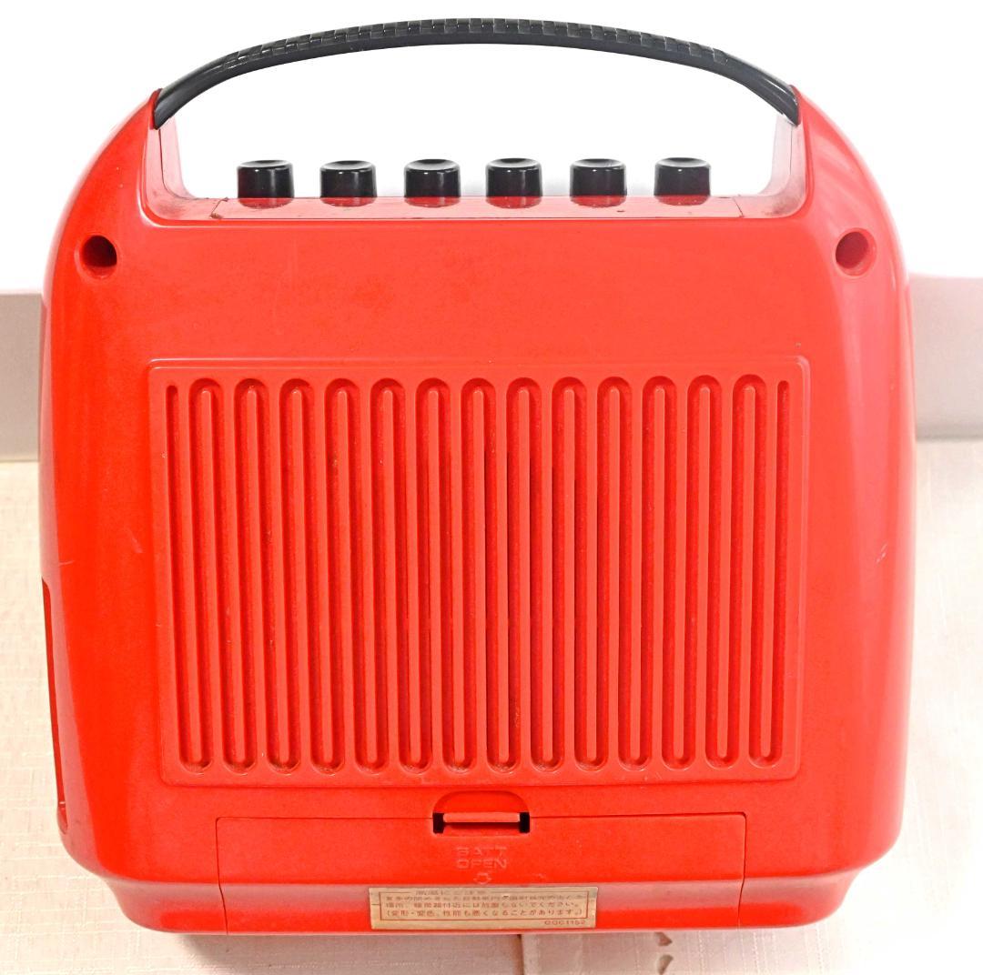National 赤 カセットプレーヤー【レア】【ジャンク】RQ-304