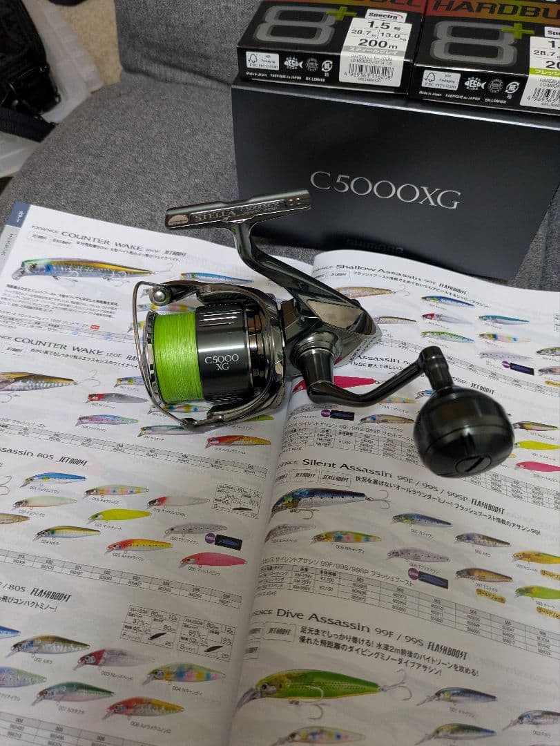 ２２ステラc5000xg　peライン付き