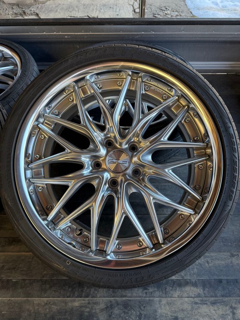 WORK シュバート クヴェル 19 7.5j +44 114.3 5穴