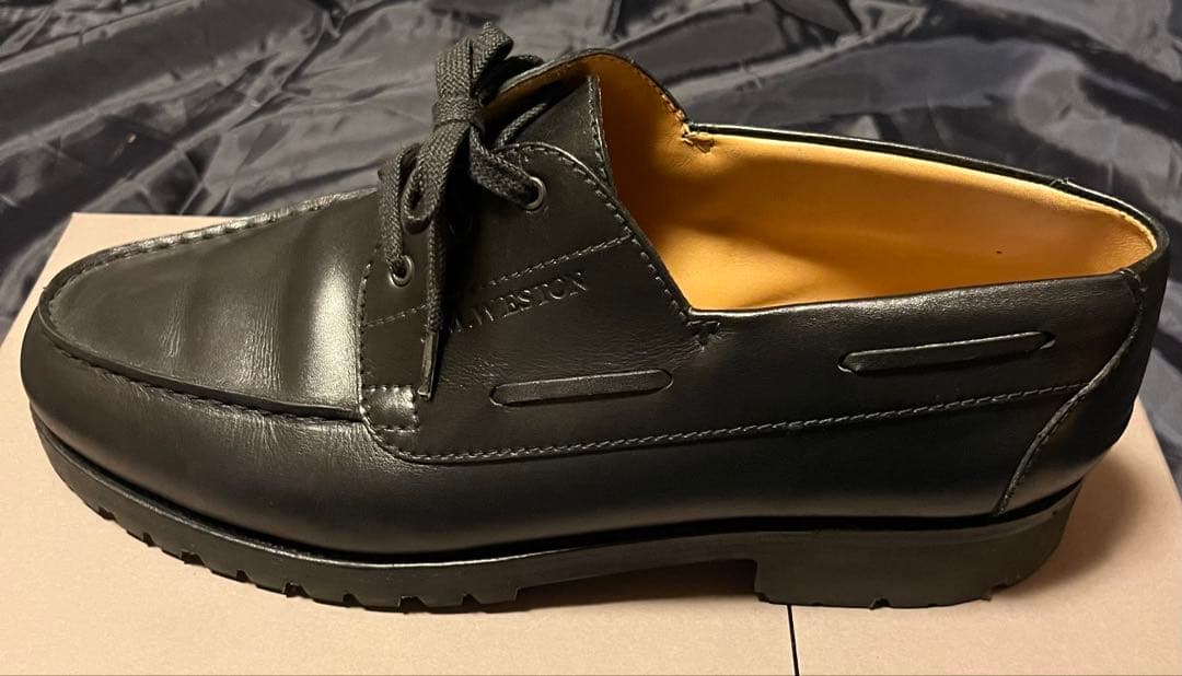 J.M. WESTONヨットYachtingderby 690 黒 8/D