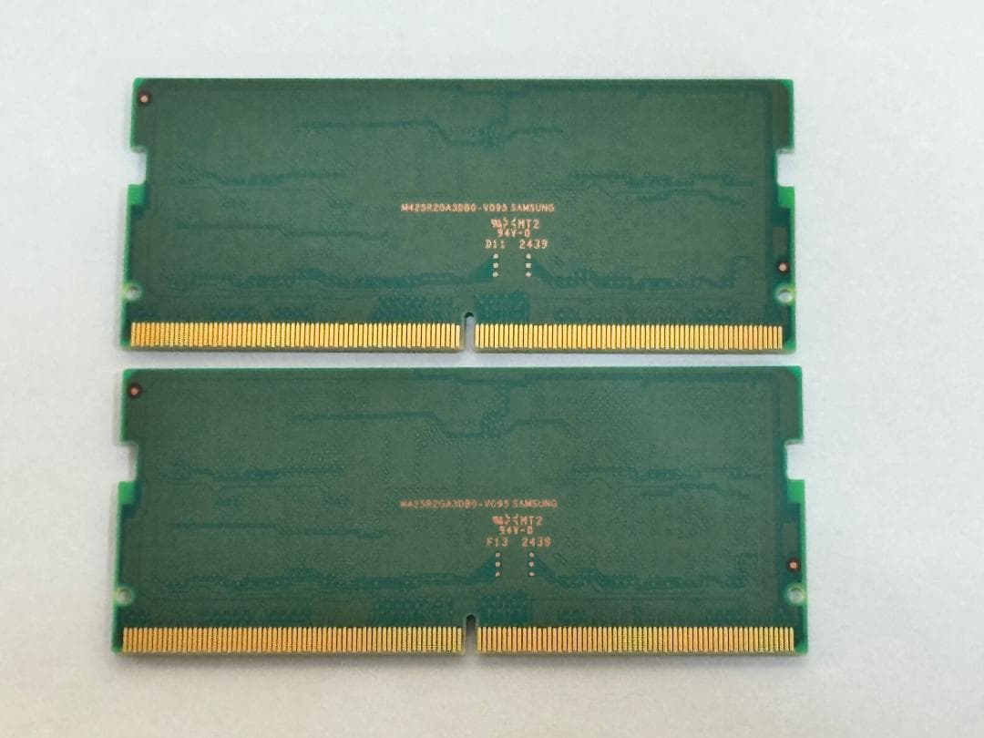 サムスンノートPCメモリ 16GB x2 32GB DDR5 SODIMM