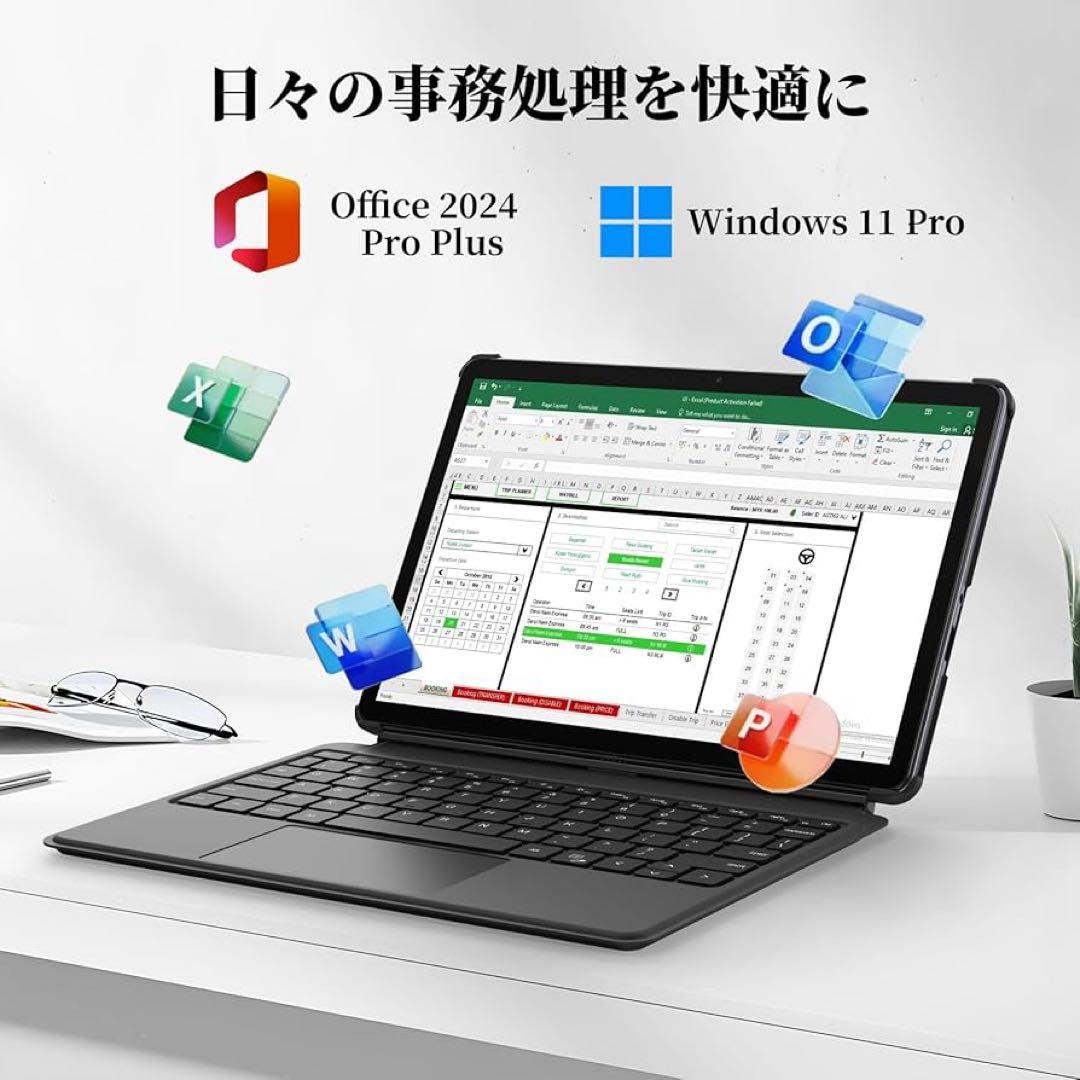 2in1 タブレット PC10.1型 第8世代Core m3 12GB メモリー