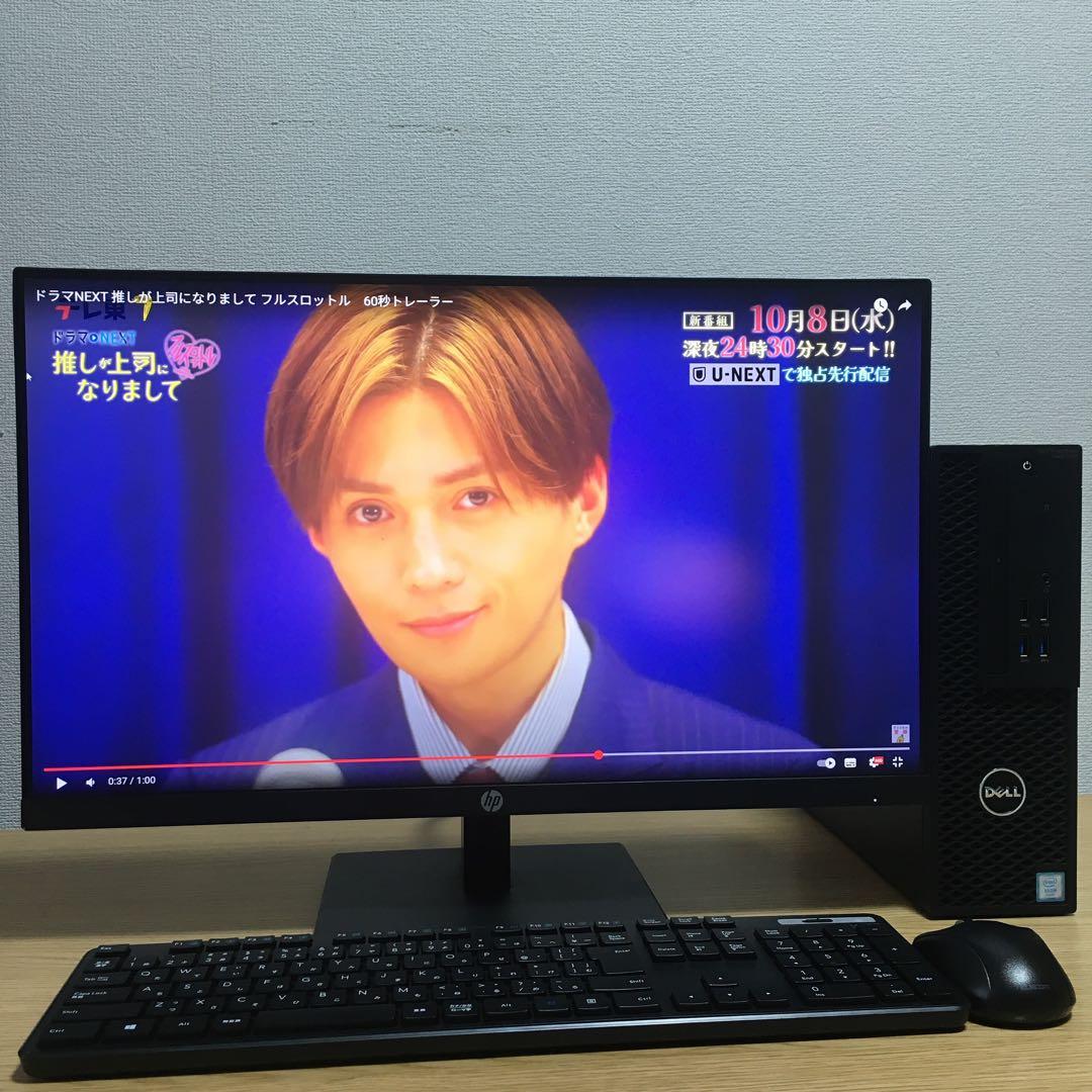 Windowsデスクトップ DELL Precision Win11 Xeon 16G SSD 23.8'