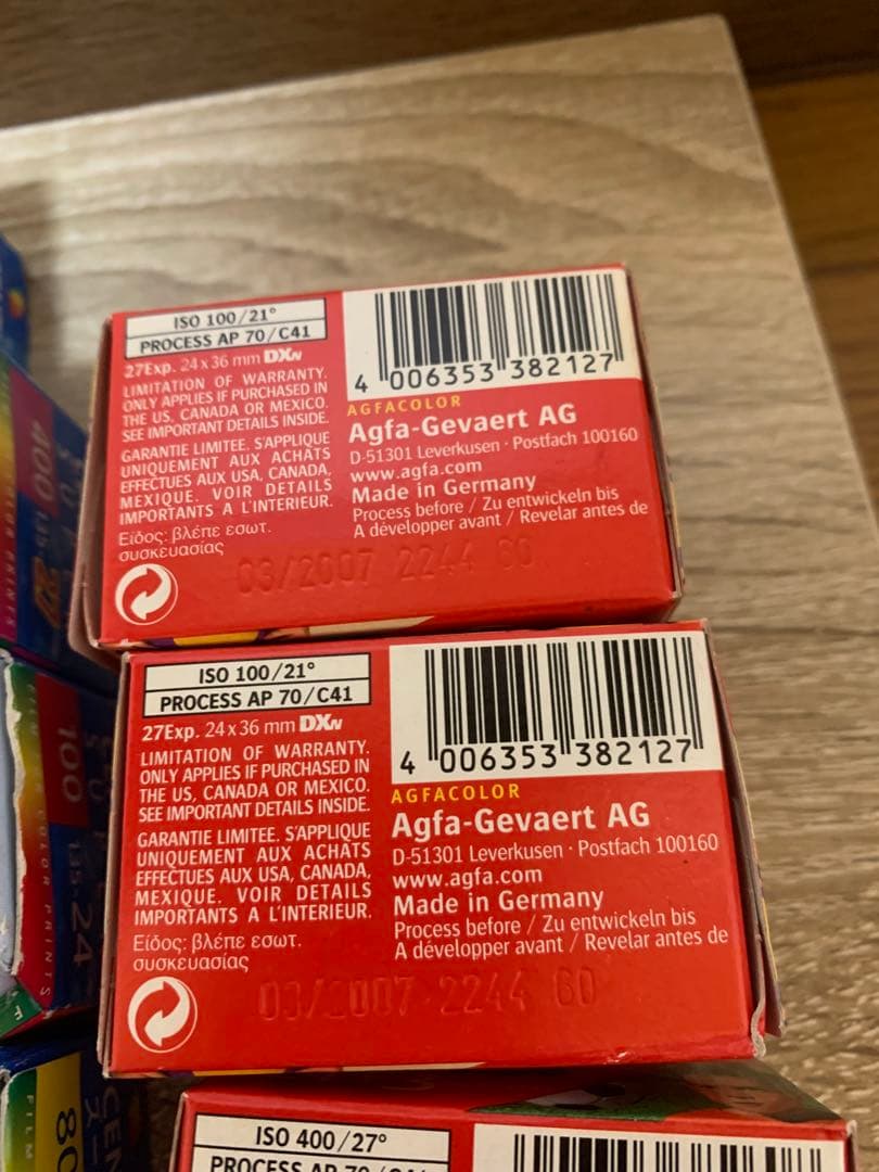 カメラ　フィルム　色々　24本