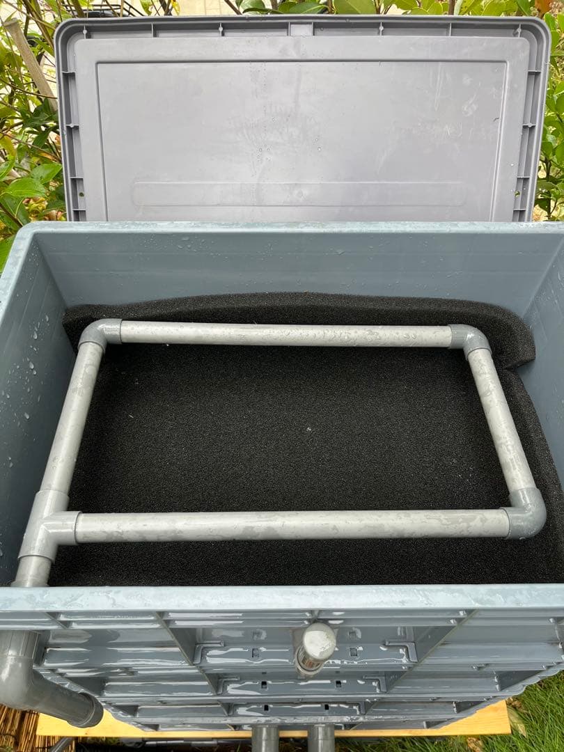 大型水槽池用万能フィルター 3段外部式飼育生物濾過装置