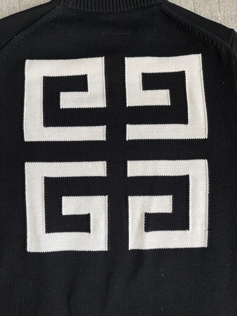 MAKO　GIVENCHY 4G コットン セーター ラウンドニット　XL