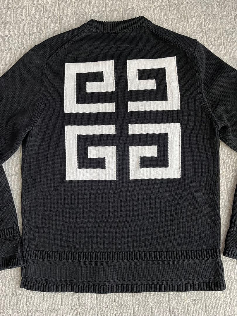 MAKO　GIVENCHY 4G コットン セーター ラウンドニット　XL