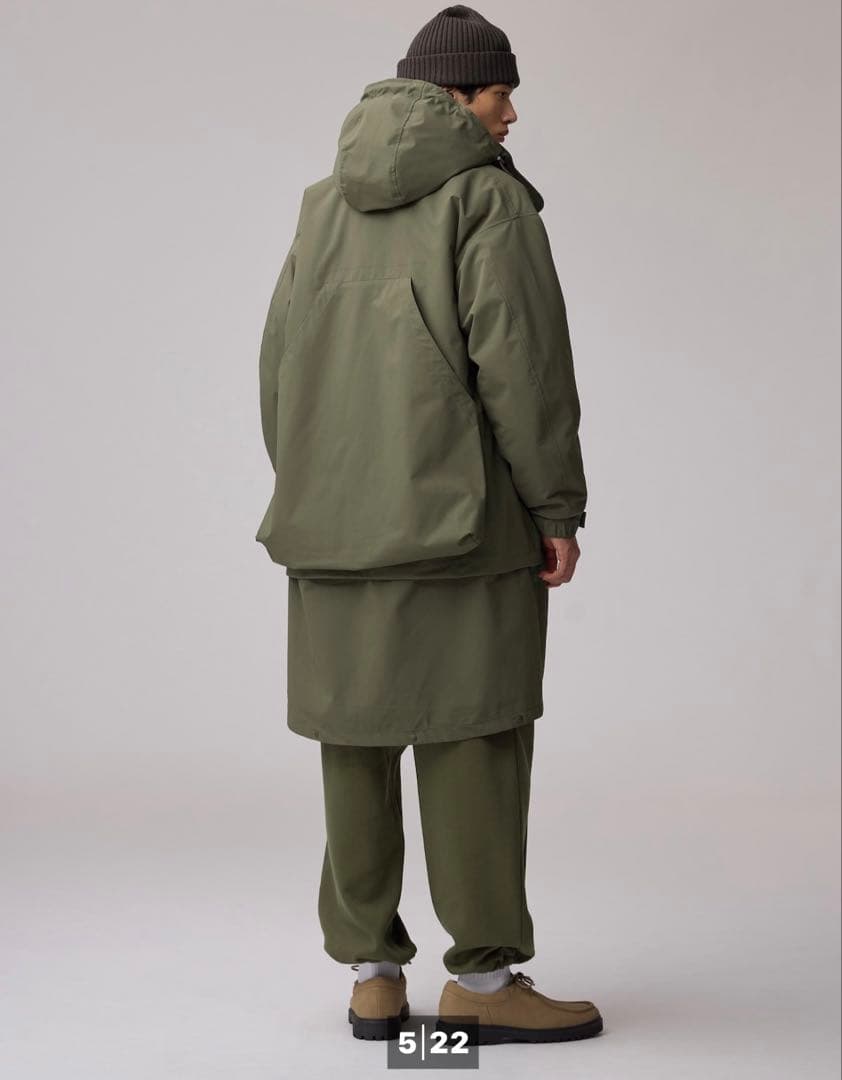 GU パデッドシェルパーカ ENGINEERED GARMENTSネイビー M