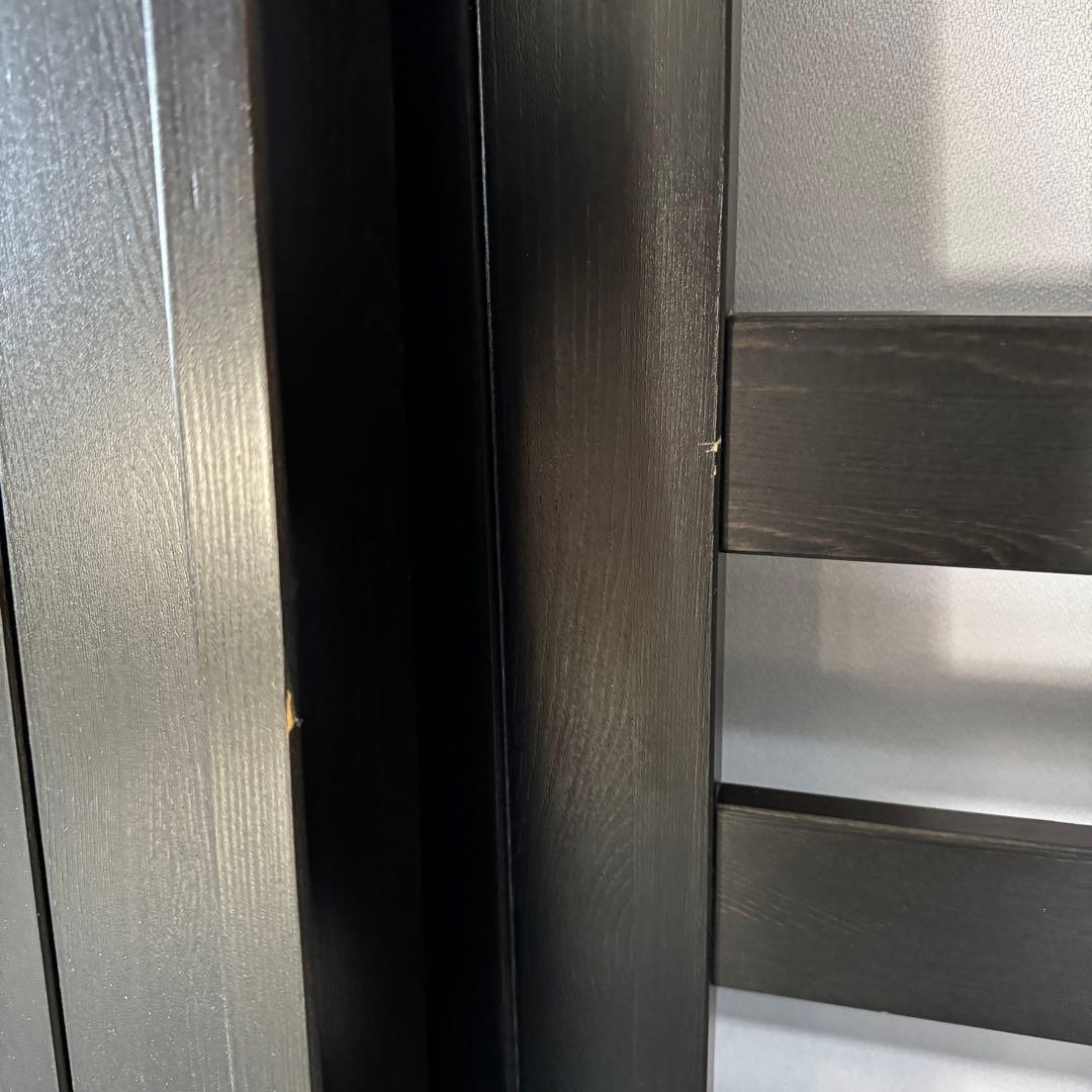 【すのこセット】IKEA ベッドフレーム HEMNES & LÖNSETブラック