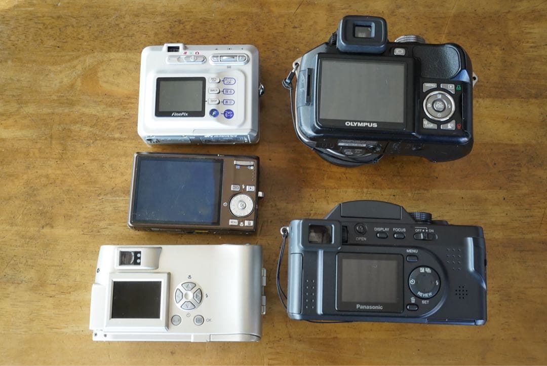 デジカメ 5台 ジャンクセット