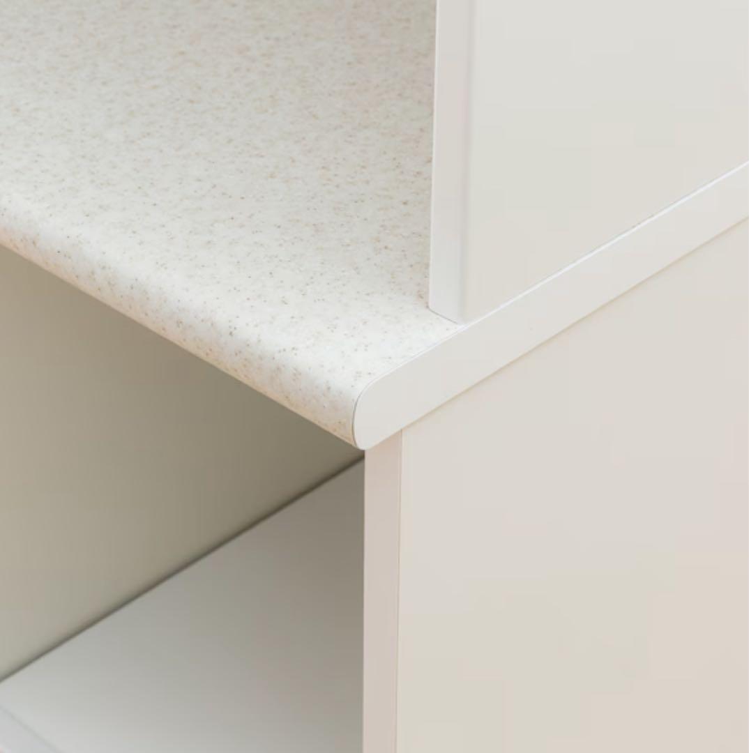 最終値下 キッチンボード アルミナ2 食器棚 （送料18500円込） 幅100