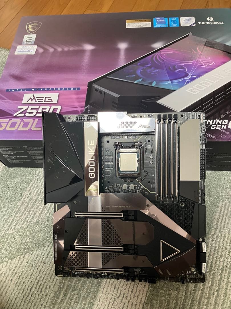 週末限定価格msi Z590 GODLIKEとCore-i5 10600のセット