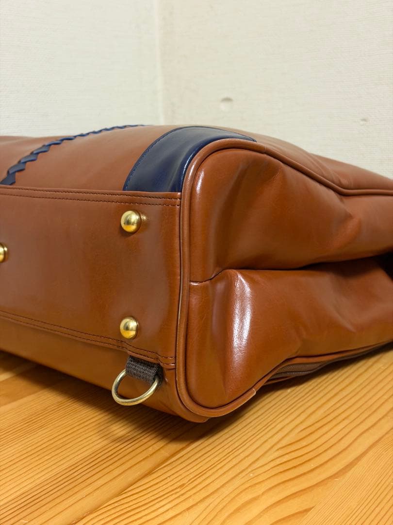 【極美品・カリン木手】豊岡鞄 YOUTA ヨータ ダレスバッグ ビジネスリュック