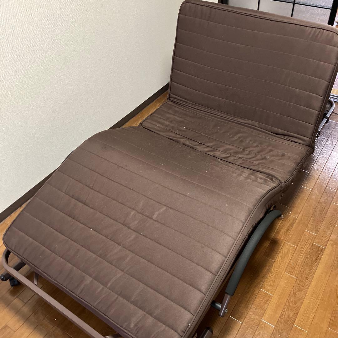 電動ベッド　ライフⅡ BD05-16 折りたたみベッド　シングル　リモコン付き