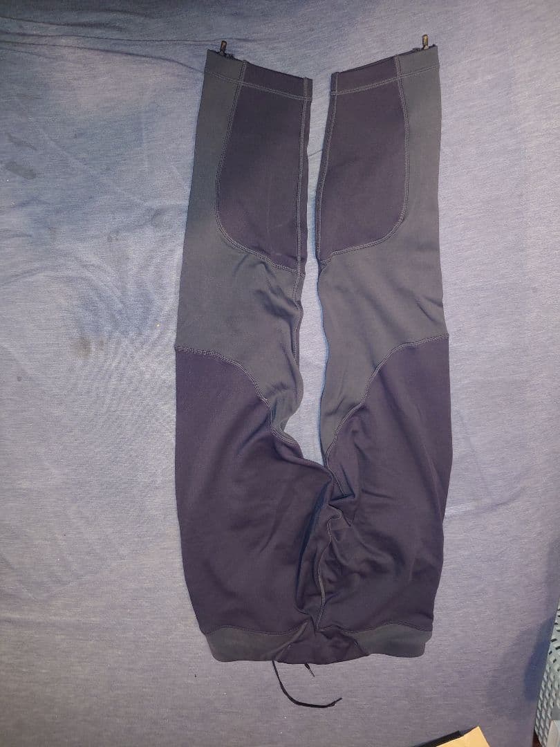 ATHLETA o-reiフード付きジャージ グレー×チャコール Oサイズ