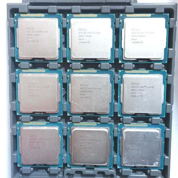 KN65-20ジャンク Intel CORE i7-3470/S 30枚CPU