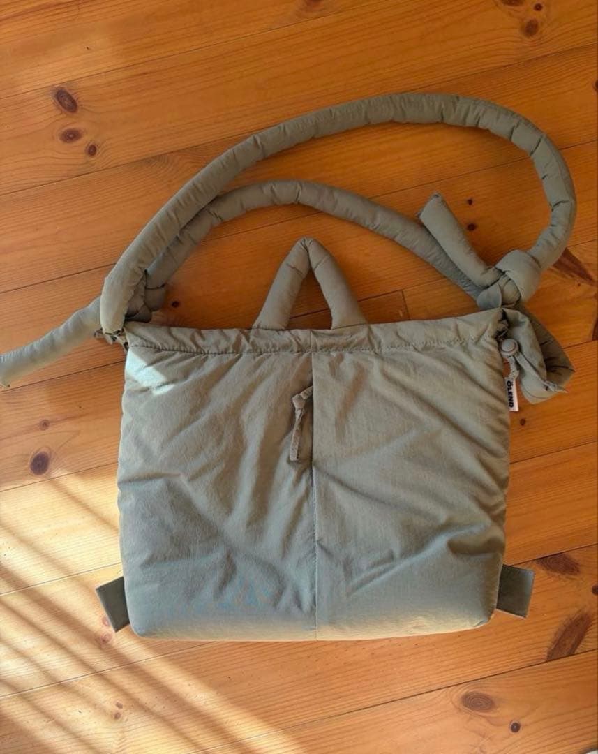 OLEND ONA SOFT BAG ライトグリーン　セージ