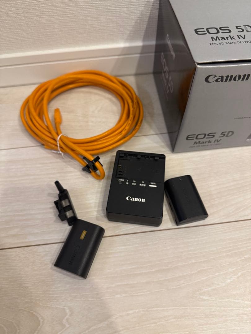 【タイムセール】Canon EOS 5D Mark IV 本体バッテリー2個