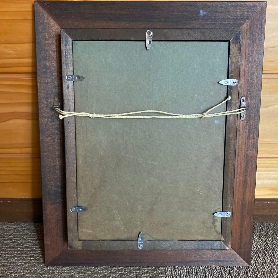 中原真一　油絵　紫苑　シオン　1988