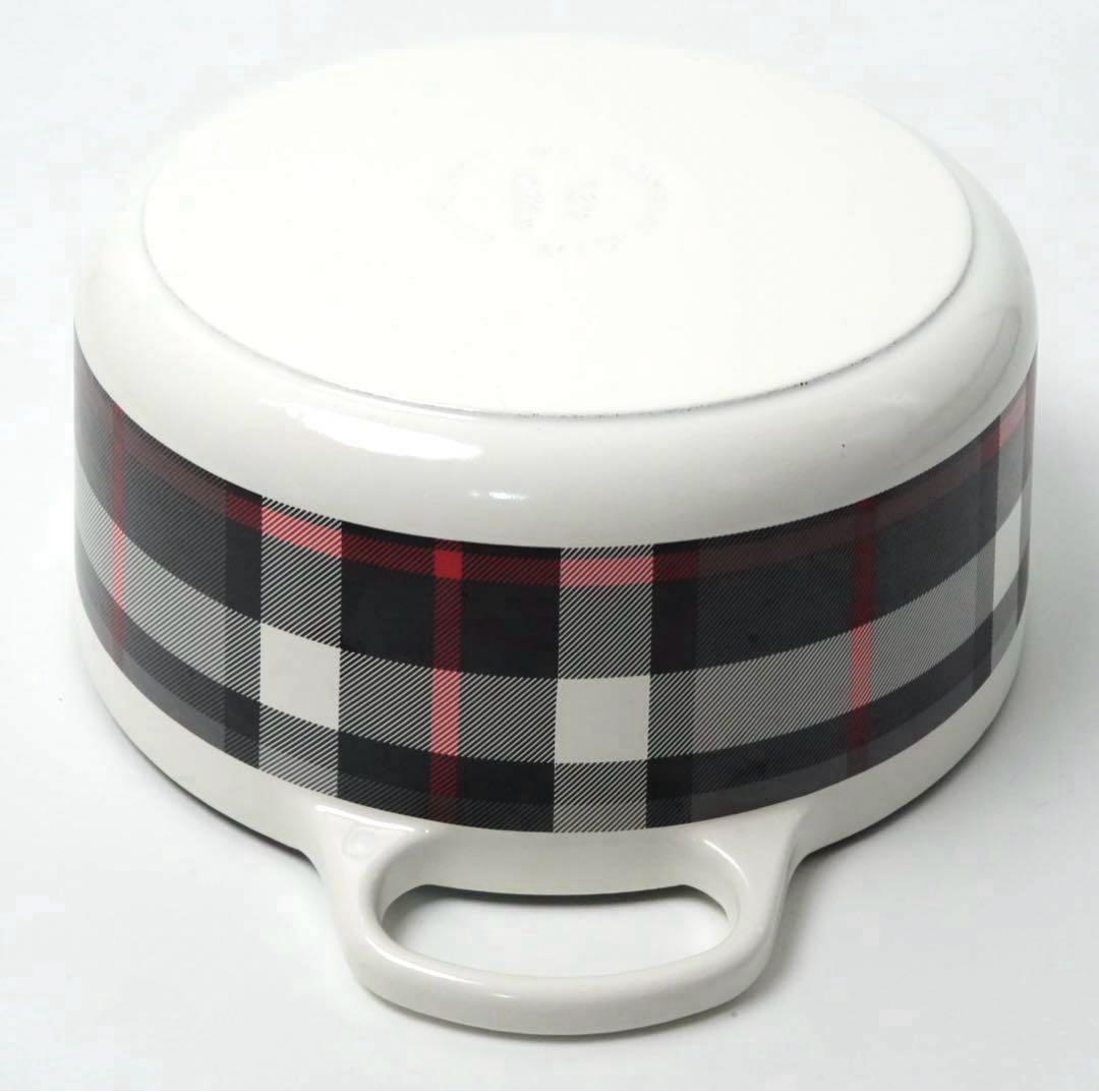 【新品】LE CREUSET　シグニチャーココット ロンド ホワイト　24cm