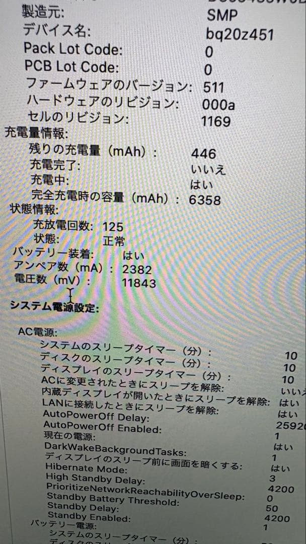 Apple MacBookpro 13インチ