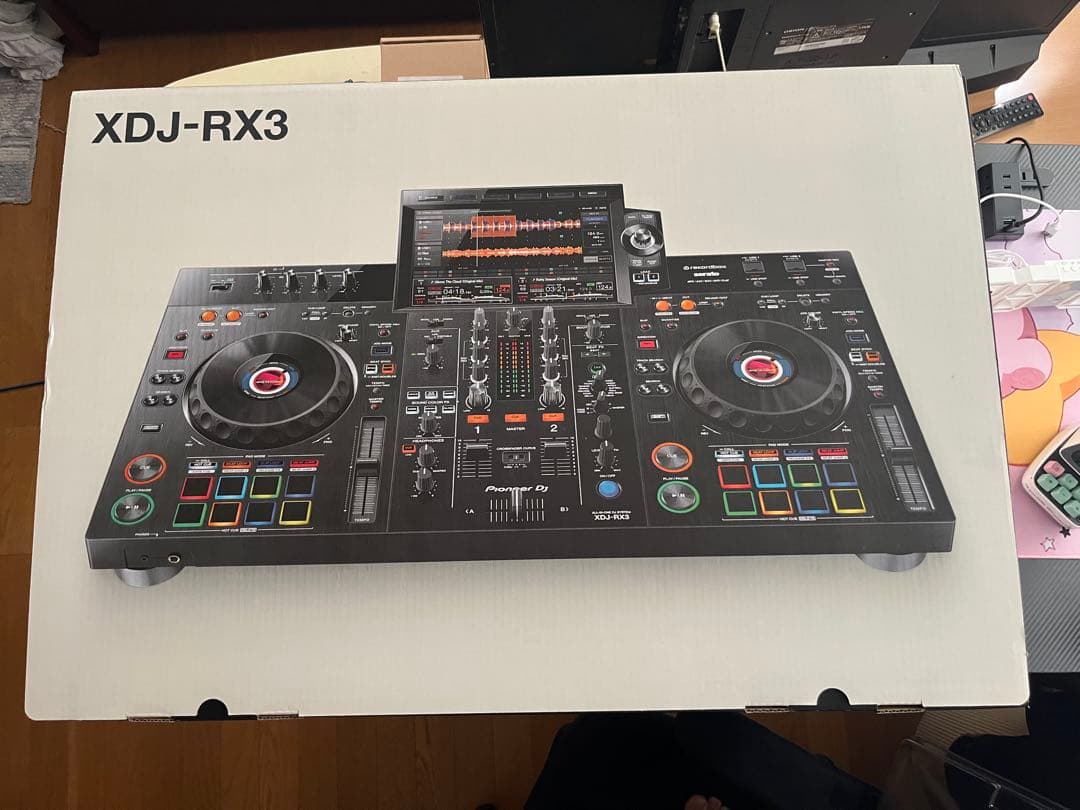 Pioneer DJ XDJ-RX3 （電源ケーブル、専用カバー付き）