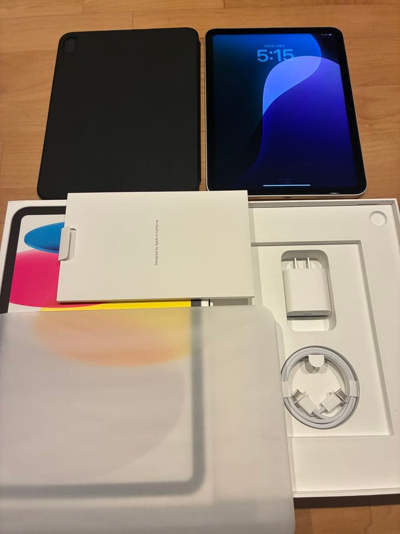 MPQ03J/A iPad（第10世代）64GB ケース、ガラスフィルム付き美品
