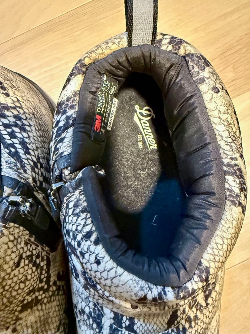 M*t様 Danner FREDDO LO ダナー 27.0cmパイソン柄 スノ