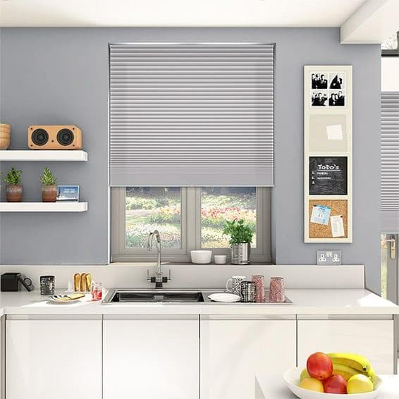 未使用　ハニカムシェード グレージュ　109.9×159.8