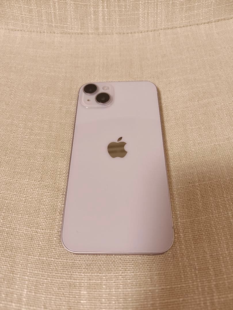 【極美品】iPhone 14PLUS 128GB　パープル