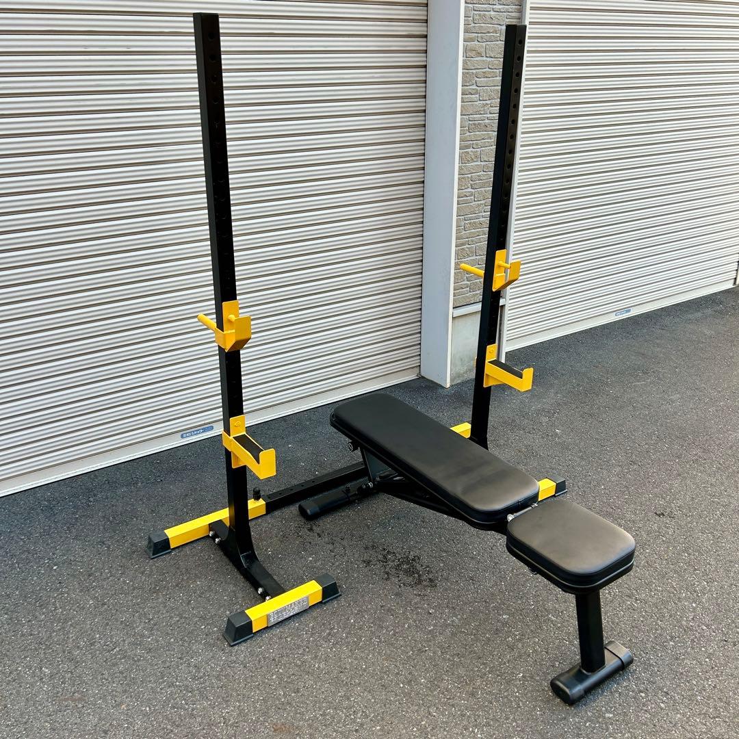 ボディメーカー マルチパワーラック　ベンチ・バーベル75kgセット　アイロテック