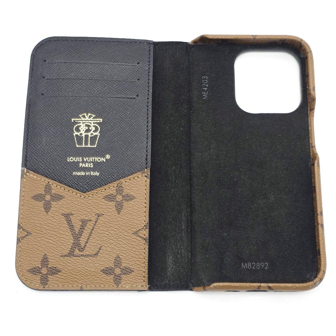 希少✨ルイヴィトン iphone15pro 手帳型ケース フォリオ モノグラム