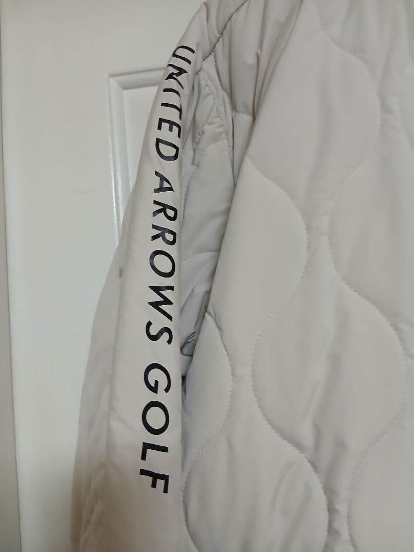 美品/UNITED ARROWS GOLF キルティングジャケット プルオーバー