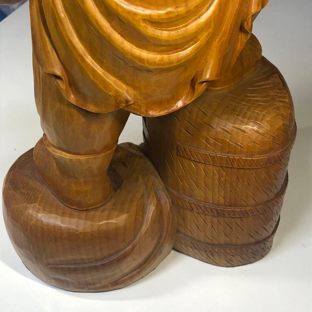 七福神　大黒天　置物　木製