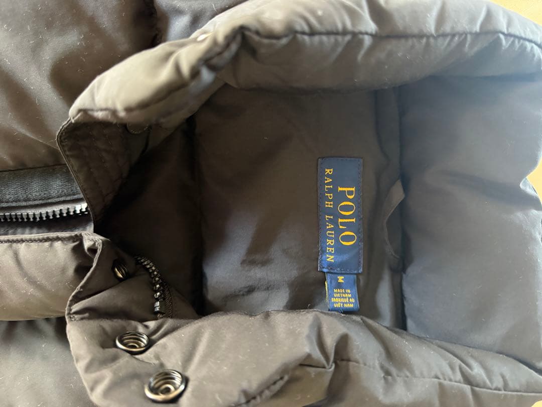 Polo Ralph Lauren ブラック ダウンジャケット Mサイズ