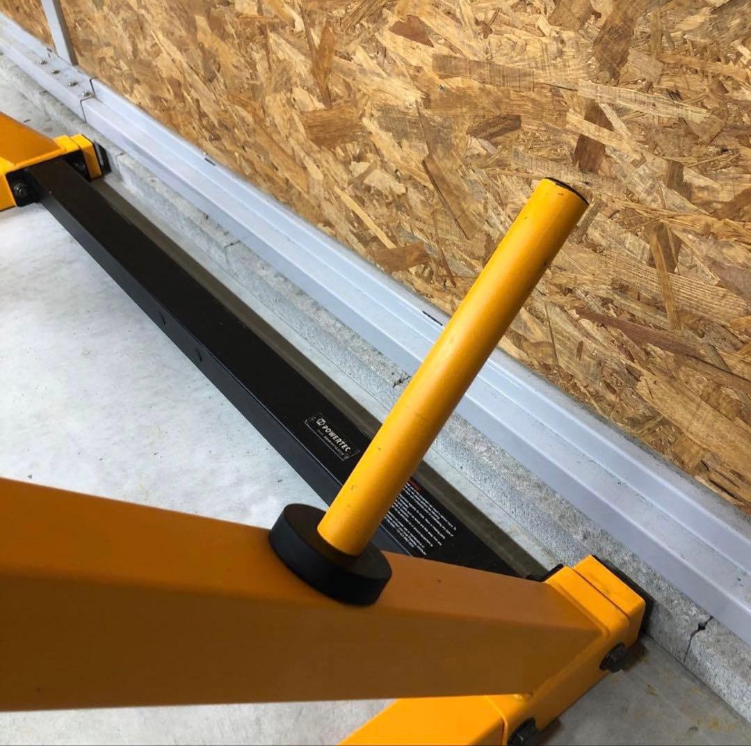 パワーテック　ハーフラック　プレート、シャフト付き