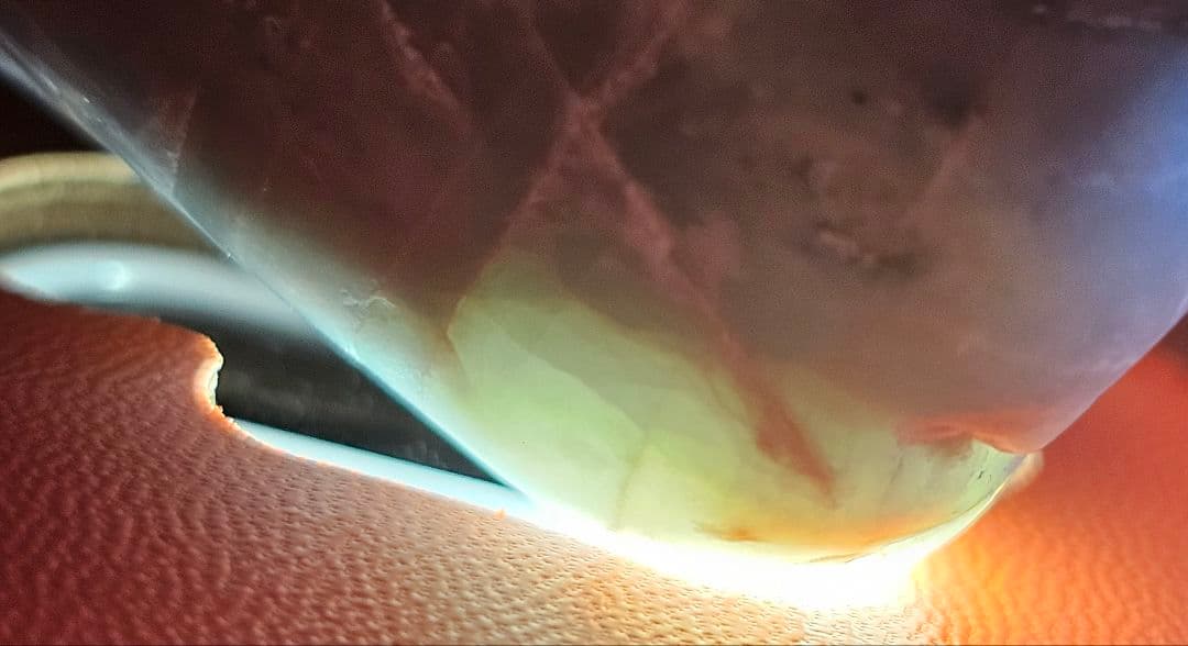 圧倒的パワー‼️青色❔緑❔糸魚川産 翡翠 原石