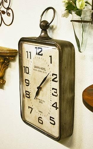 アンダーパス ハングクロック 壁掛け時計 コベントガーデン 工業系 NY-05