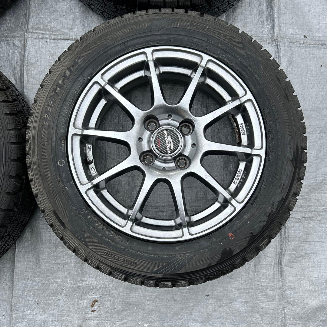 14インチ タイヤ・ホイールセット　プロボックス　スタッドレス