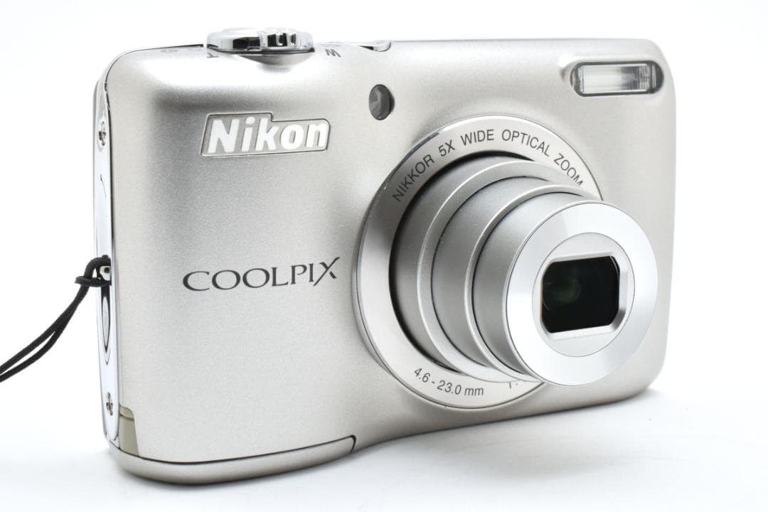 【極美品】NIkon COOLPIX L26 シルバー　ほぼ新品！