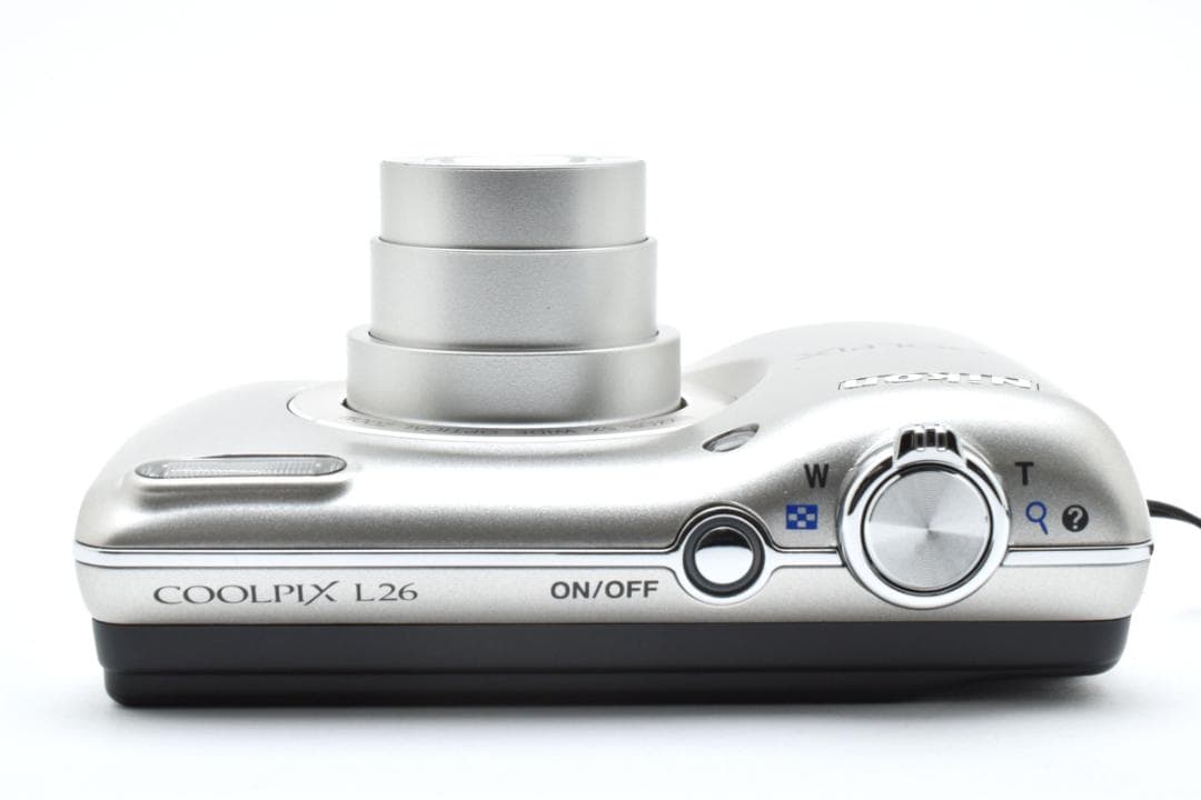 【極美品】NIkon COOLPIX L26 シルバー　ほぼ新品！