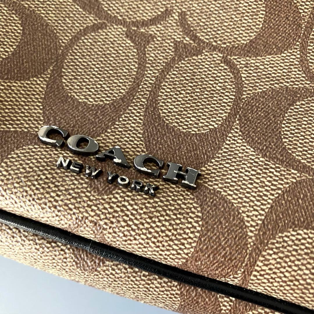 ◆美品 COACH コーチ ショルダーバッグ F50715 シグネチャー